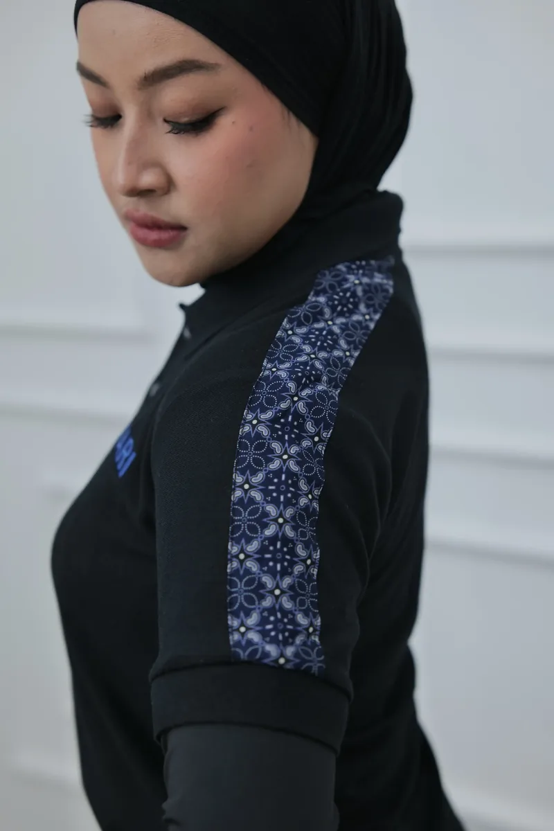 Detail Lengan Kaos Polo